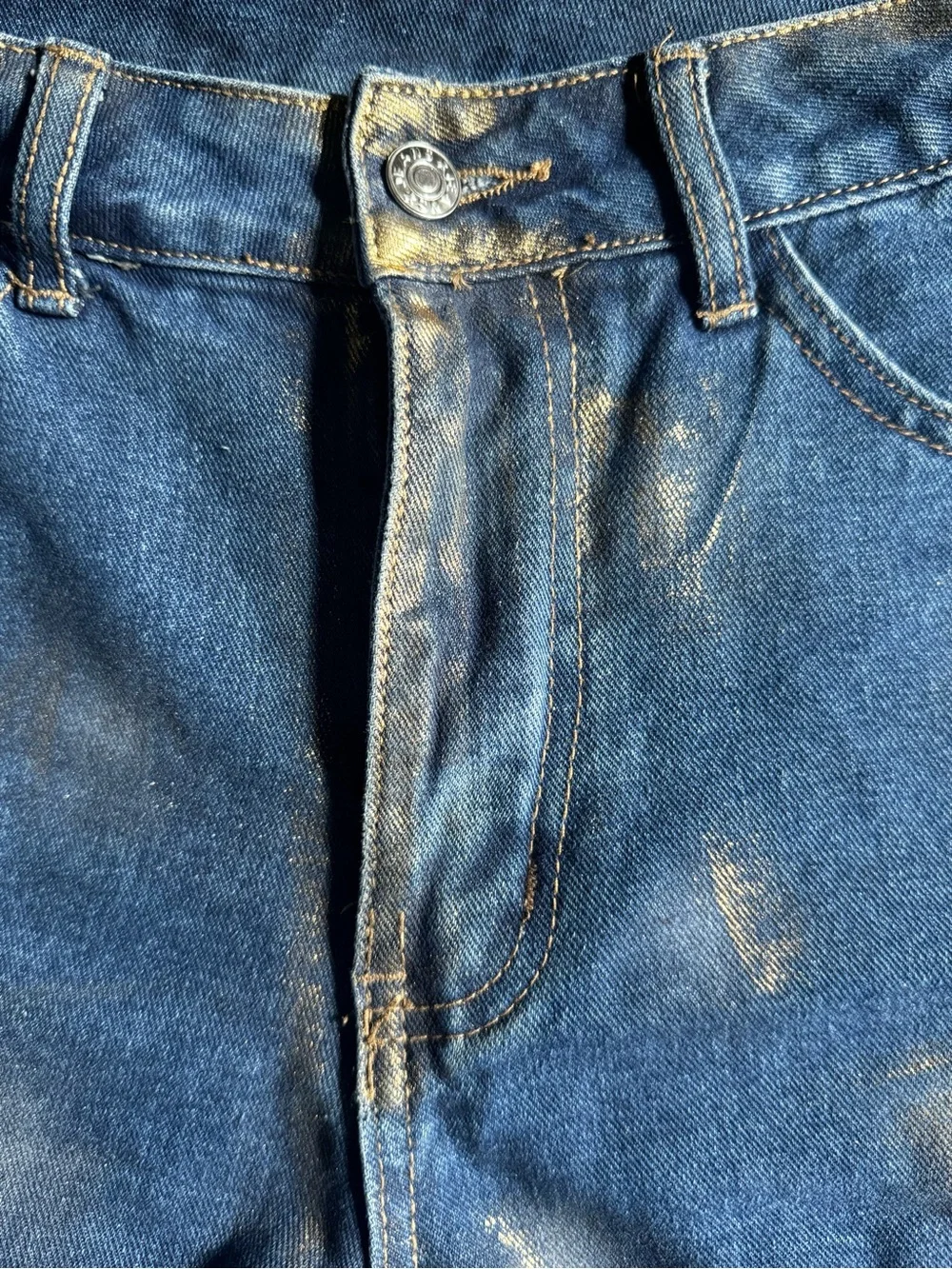 SHEIN Light Blue Distressed Denim Mini Shorts